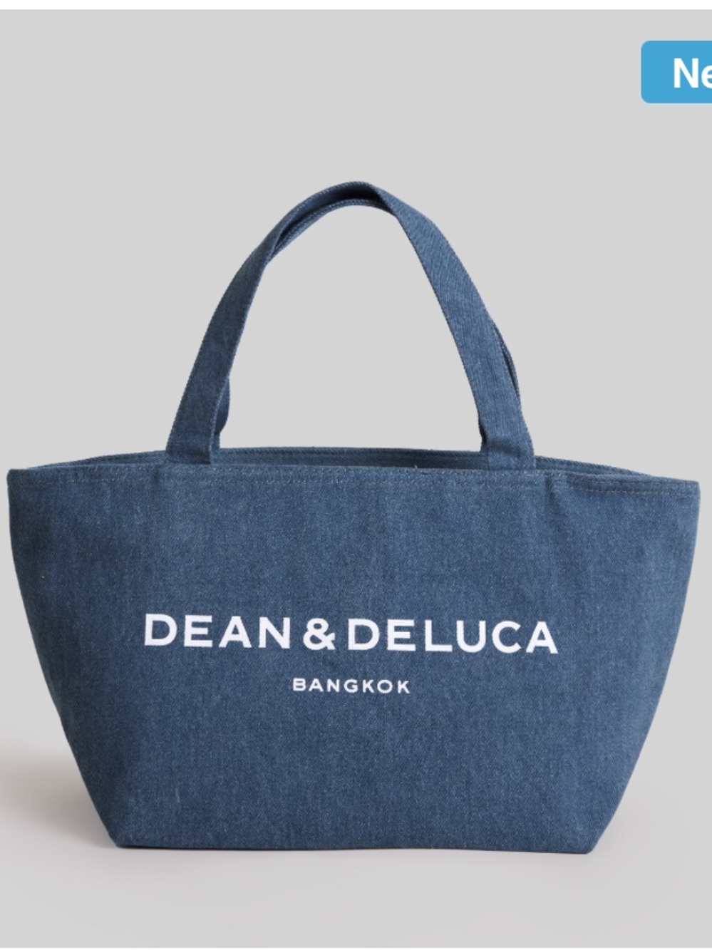 🌺 BNWT Authentic Dean & Deluca Bangkok Tote in Dim Denim color